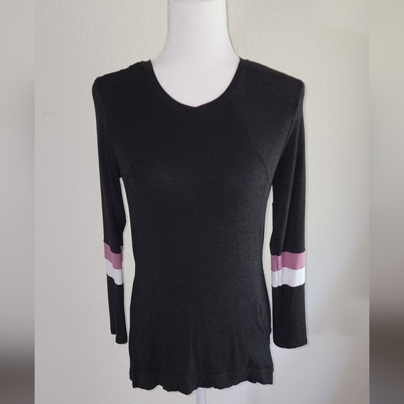 Market & Spruce Long Sleeve Falina Kangaroo Pocket Knit Top XS - Picture 5 of 9